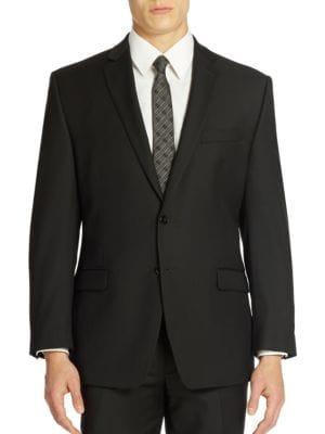 Calvin Klein Solid Classic-fit Jacket