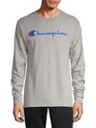 Champion Long Sleeve Logo Tee