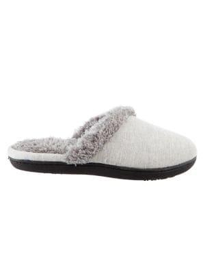 Isotoner Plush Clog Slippers