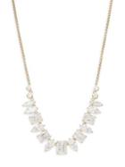 Nadri Goldtone & Crystal Necklace