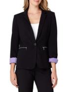 Tahari Arthur S. Levine Rolled Cuff Blazer