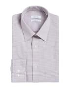 Calvin Klein Regular-fit Plaid & Check Print Cotton Dress Shirt