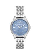 Michael Kors Lexington Three-hand Stainless Steel Bracelet Watch
