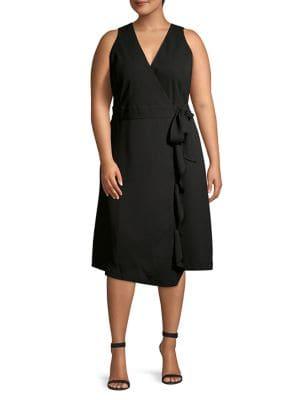 Rachel Rachel Roy Plus Ruffled Midi Dress