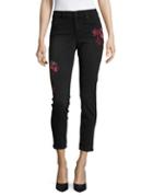 Jordache Legacy Embroidered Crop Jeans