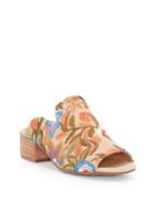 Lucky Brand Noomrie Embroidered Poppy Mules