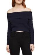 Bcbgeneration Off-the-shoulder Cable Sweater