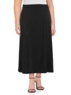 Nipon Boutique Plus Knitted Pull-on Skirt