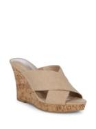 Charles By Charles David Latrice Wedge Heel Leather Sandals