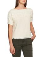 1.state Fringe Cotton Top