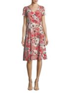 Ivanka Trump Gallery Floral Fit-and-flare Dress