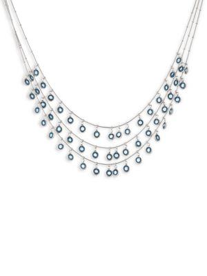 Anne Klein Shaky Multi-strand Necklace