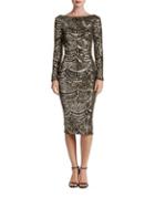 Dress The Population Sequined Bodycon Dress