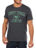 Majestic New York Jets Nfl Heart And Soul Iii Cotton Tee