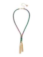 Bcbgeneration Rainbow Tassel Y-necklace