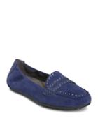 Aerosoles Drive Up Micro Studded Leather Loafers