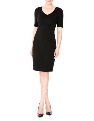 Gravitas Katharine Hem-up Empire Sheath Dress