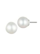Carolee Rise & Shine 10mm White Pearl Stud Earrings