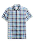 Brooks Brothers Red Fleece Short-sleeve Popover Button-down Shirt