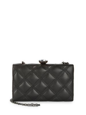 Franchi Quilted Leather Clutch
