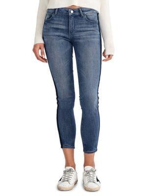 Dl Flo Ankle Stripe Jeans