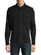 Michael Kors Long-sleeve Zip Shirt