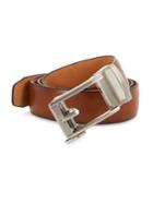 Black Brown Exact Fit Leather Belt