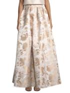 Eliza J Floral Textured Ball Gown Skirt