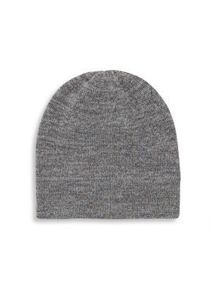Lord & Taylor Heathered Knit Beanie