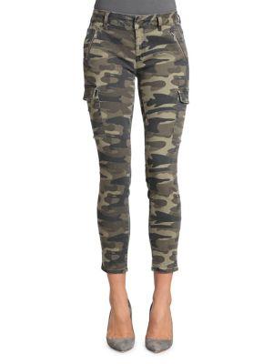 Mavi Juliette Military Camouflage Cargo Jeans