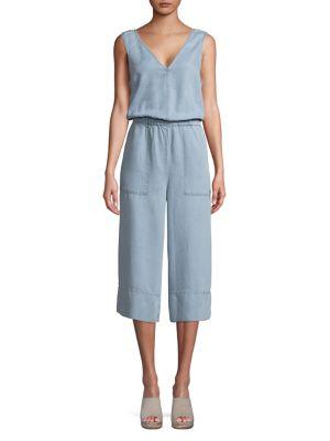 Splendid Sleeveless V-neck Jumpsuit