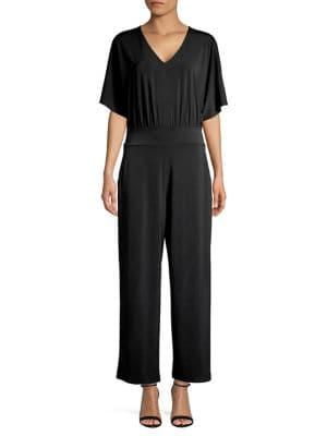H Halston Dolman-sleeve Jumpsuit