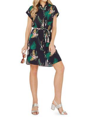 Dorothy Perkins Tropical Shirt Dress