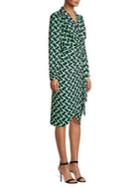 Diane Von Furstenberg Printed Wrap Dress