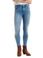 Lucky Brand Ripped Knee Skinny Jeans