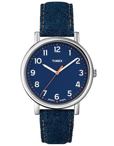 Timex Originals Indiglo Watch With Denim Strap