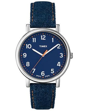 Timex Originals Indiglo Watch With Denim Strap