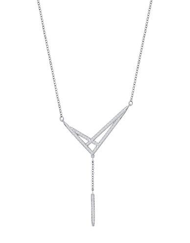 Swarovski Rhodium-plated Chain Necklace
