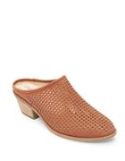 Me Too Zara Perforated Leather Mules