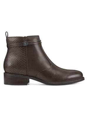 Bandolino Danny Leather Heeled Booties