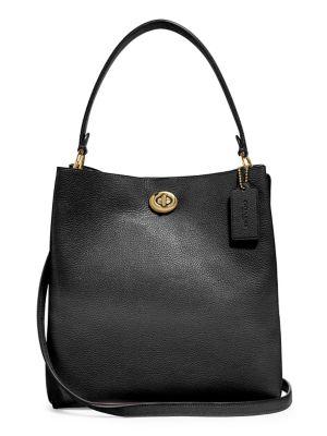 Coach Charlie Leather Bucket Bag