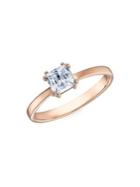 Attract Motif Rose Goldtone & Swarovski Crystal Ring