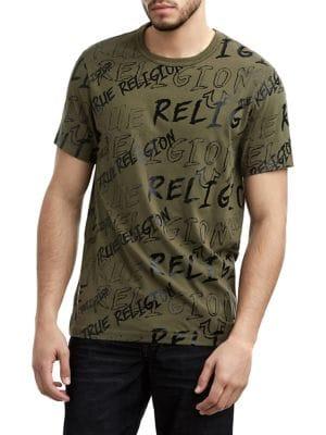 True Religion Logo Mania T-shirt