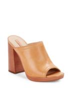 Frye Karissa Leather Block Heel Sandals