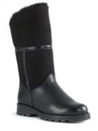 La Canadienne Kosmo Waterproof Shearling-lined Suede And Leather Boots