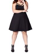 Mblm By Tess Holliday Pleated A-line Dress