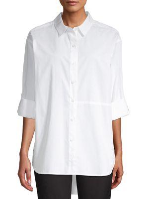 Karl Lagerfeld Paris Oversize Cotton Tunic