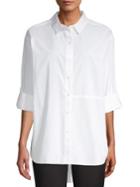 Karl Lagerfeld Paris Oversize Cotton Tunic
