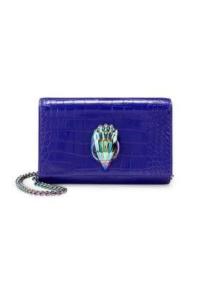 Kurt Geiger London Small Embossed Leather Crossbody Bag