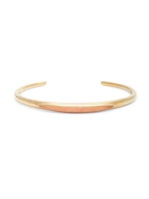 Sole Society Gilded Cuff Bracelet